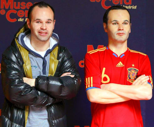 Athletes In Wax - 25 - Andres Iniesta